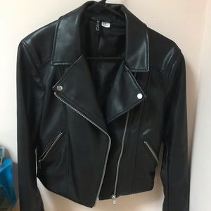 H&M Black Leather Jacket